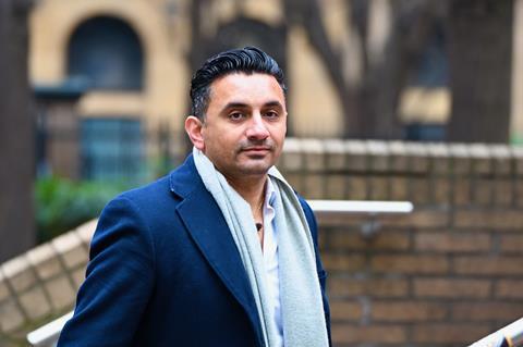 Pragnesh Modhwadia arrives at Southwark Crown Court
