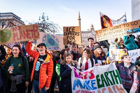 Climate protest