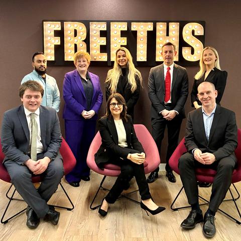 Freeths new starters Feb 26