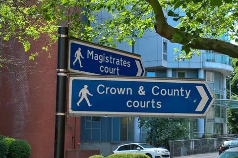 Court signs