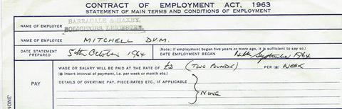 Contract of employment