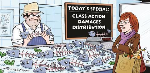 Class action cartoon