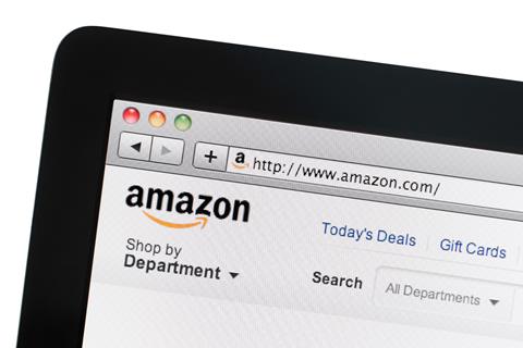 Amazon website