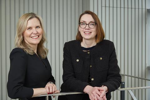 (L-R) Natalie Edwards and Laura Murphy