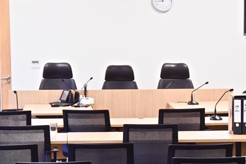 Solicitors Disciplinary Tribunal courtroom