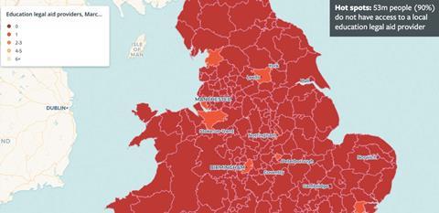 LASPO interactive heat map