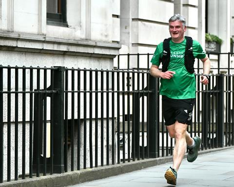 Law Society president Mark Evans running