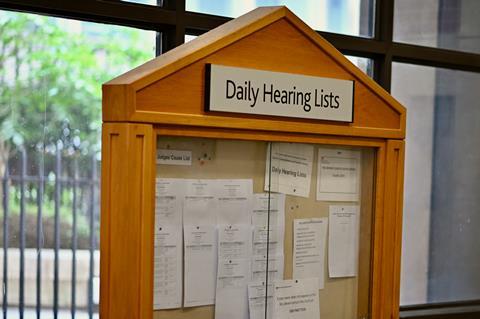 Court listings