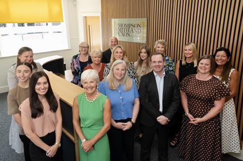 TSP staff at the refurbished Clacton office