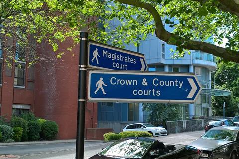 Court signs