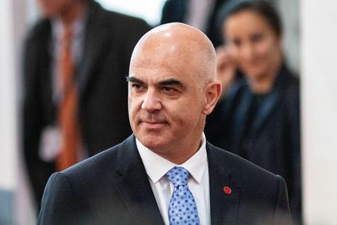 Alain Berset, Secretary General of the Council of Europe