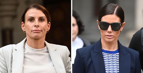 Coleen Rooney and Rebekah Vardy
