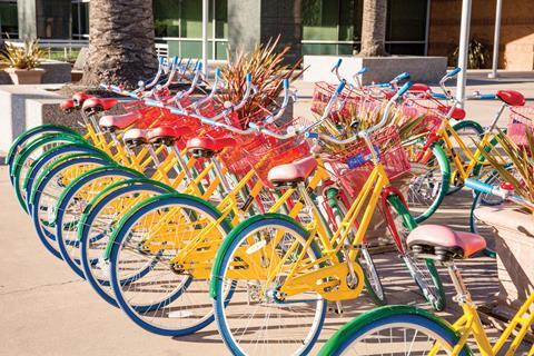 Free wheeling google’s campus is designed to reinforce silicon valley’s open culture