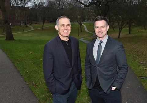L-R: John Chesworth and Simon England