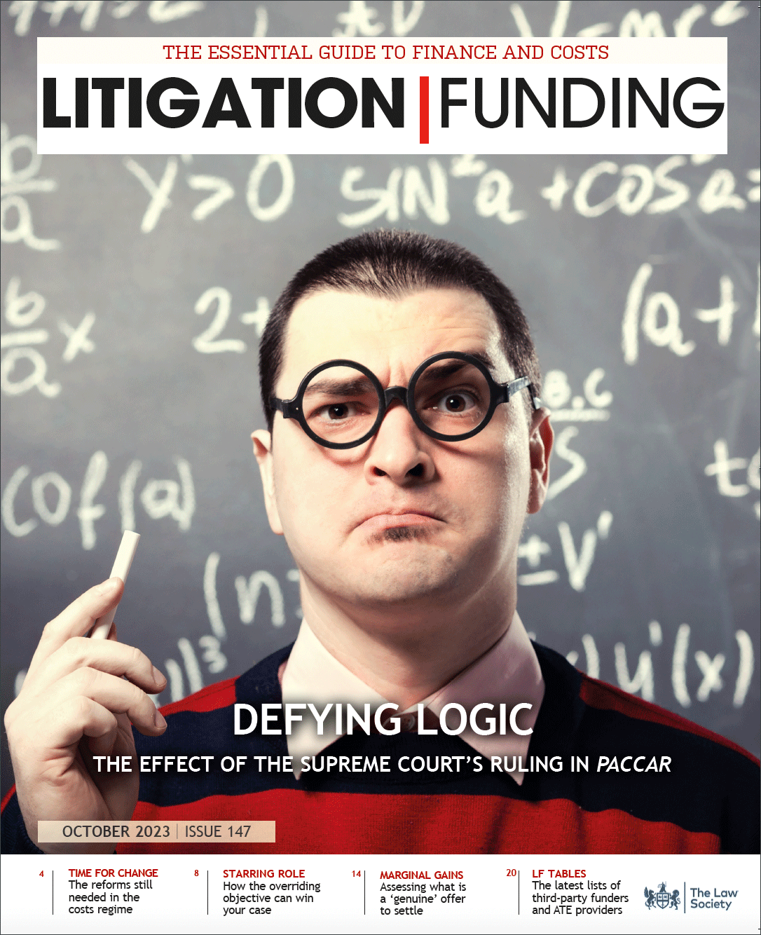 Litigation Funding Cover Oct 2023