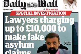 <em>Mail</em> fail: SDT dismisses allegation against third immigration sting solicitor