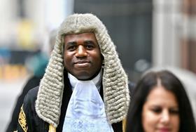 Lammy announces £20m for free legal support
