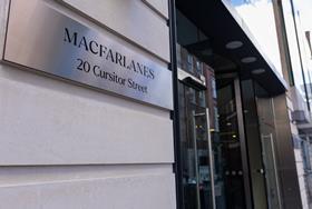 Profits flat as Macfarlanes announces £3.1m PEP