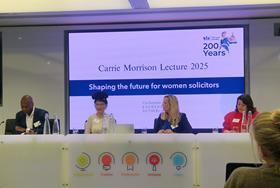 Carrie Morrison lecture: No room for complacency over equal opportunities